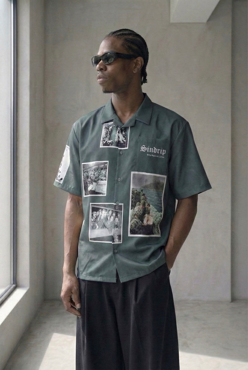 [OVERSIZED]Underground Icons Shirt – Charcoal Edition